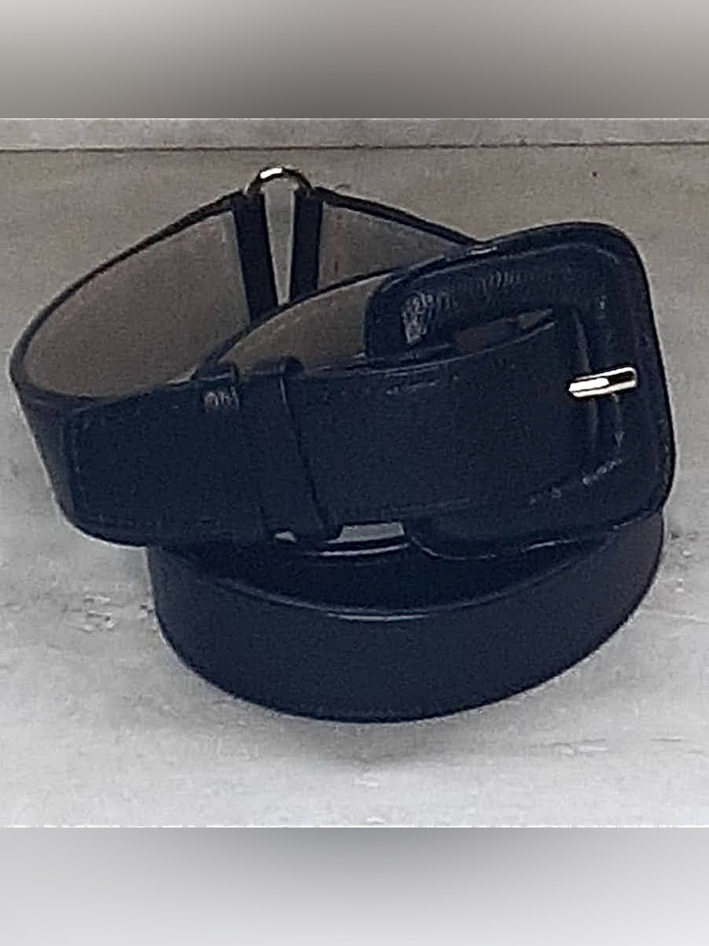 Cole Haan Soft Leather Covered Buckle Ladies Belt M